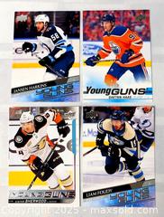 MaxSold Auction: UPPER DECK YOUNG GUNS ROOKIE CARD LOT OF 4 - Kingston (Ontario, Canada) SELLER MANAGED Downsizing Online Auction - Rosemund Crescent
