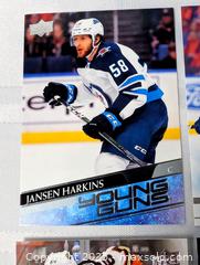 MaxSold Auction: UPPER DECK YOUNG GUNS ROOKIE CARD LOT OF 4 - Kingston (Ontario, Canada) SELLER MANAGED Downsizing Online Auction - Rosemund Crescent