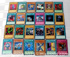 MaxSold Auction: YU-GI-OH GAME TRADING CARD LOT OF 24 - Kingston (Ontario, Canada) SELLER MANAGED Downsizing Online Auction - Rosemund Crescent