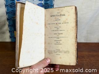MaxSold Auction: 1816 Antique Book Set -The Spectator: with Sketches of the Lives of the Authors - Hamilton (Ontario, Canada) SELLER MANAGED Estate Sale Online Auction - Gertrude Street