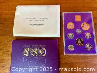 MaxSold Auction: 1970 Coinage of Great Britain Mint Proof Set - Hamilton (Ontario, Canada) SELLER MANAGED Estate Sale Online Auction - Gertrude Street
