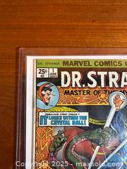 MaxSold Auction: 1974 Dr. Strange #1 Marvel Comic Key Issue - Hamilton (Ontario, Canada) SELLER MANAGED Estate Sale Online Auction - Gertrude Street