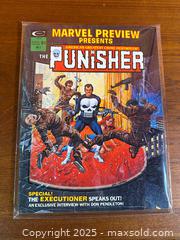 MaxSold Auction: 1975 Marvel Preview #2 Vol.1 Original Frank Castle The Punisher - Hamilton (Ontario, Canada) SELLER MANAGED Estate Sale Online Auction - Gertrude Street