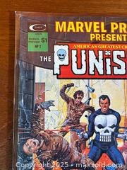 MaxSold Auction: 1975 Marvel Preview #2 Vol.1 Original Frank Castle The Punisher - Hamilton (Ontario, Canada) SELLER MANAGED Estate Sale Online Auction - Gertrude Street
