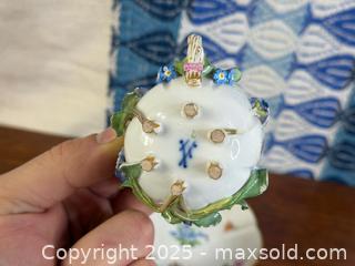 MaxSold Auction: Antique MEISSEN 'Floral Encrusted' Tea Cup & Saucer - Hamilton (Ontario, Canada) SELLER MANAGED Estate Sale Online Auction - Gertrude Street
