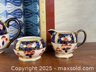 MaxSold Auction: Antique Sadler 'Imari' Tea Set - Hamilton (Ontario, Canada) SELLER MANAGED Estate Sale Online Auction - Gertrude Street