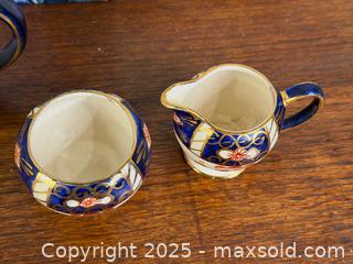 MaxSold Auction: Antique Sadler 'Imari' Tea Set - Hamilton (Ontario, Canada) SELLER MANAGED Estate Sale Online Auction - Gertrude Street