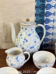 MaxSold Auction: Arzberg Bayern Blue Flowers Tea Set - Hamilton (Ontario, Canada) SELLER MANAGED Estate Sale Online Auction - Gertrude Street