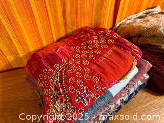 MaxSold Auction: Beautiful Knitted Scarves Many Brand New - Hamilton (Ontario, Canada) SELLER MANAGED Estate Sale Online Auction - Gertrude Street