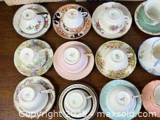 MaxSold Auction: Cracked or Crazed Tea Cups + Saucers - Hamilton (Ontario, Canada) SELLER MANAGED Estate Sale Online Auction - Gertrude Street