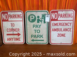 MaxSold Auction: Decommissioned Road Signs - Hamilton (Ontario, Canada) SELLER MANAGED Estate Sale Online Auction - Gertrude Street