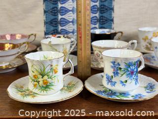 MaxSold Auction: Fine Bone China Tea Cups - Hammersley, Royal Stafford - Hamilton (Ontario, Canada) SELLER MANAGED Estate Sale Online Auction - Gertrude Street