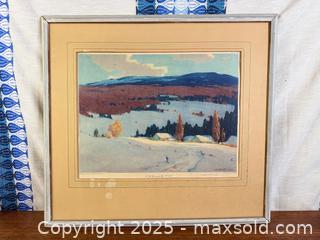 MaxSold Auction: Group of Seven Signed JW BEATTY Art Print - Hamilton (Ontario, Canada) SELLER MANAGED Estate Sale Online Auction - Gertrude Street