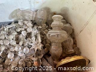 MaxSold Auction: Old Chandelier Lustres, Crystals, Chandelier Parts and More - Hamilton (Ontario, Canada) SELLER MANAGED Estate Sale Online Auction - Gertrude Street