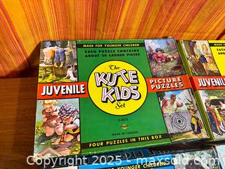 MaxSold Auction: Old Puzzles (4) - Hamilton (Ontario, Canada) SELLER MANAGED Estate Sale Online Auction - Gertrude Street