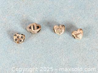 MaxSold Auction: PANDORA Sterling Silver Heart Charms - Hamilton (Ontario, Canada) SELLER MANAGED Estate Sale Online Auction - Gertrude Street
