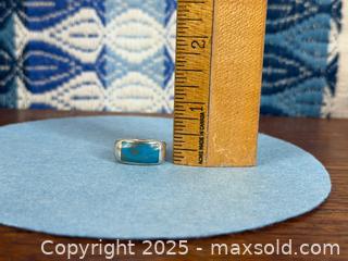MaxSold Auction: Sterling Silver + Turquoise Ring - Hamilton (Ontario, Canada) SELLER MANAGED Estate Sale Online Auction - Gertrude Street