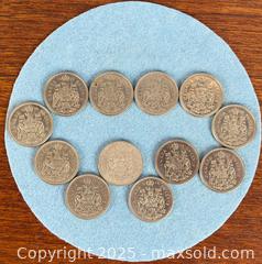 MaxSold Auction: Vintage 1960s/70s CANADA 50 Cent Coins - Hamilton (Ontario, Canada) SELLER MANAGED Estate Sale Online Auction - Gertrude Street