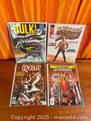 MaxSold Auction: Vintage 1970's Magazine Sized Marvel Comics Hulk +++ - Hamilton (Ontario, Canada) SELLER MANAGED Estate Sale Online Auction - Gertrude Street