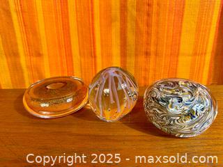 MaxSold Auction: Vintage Art Glass Paperweights - Hamilton (Ontario, Canada) SELLER MANAGED Estate Sale Online Auction - Gertrude Street