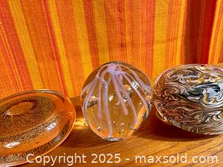 MaxSold Auction: Vintage Art Glass Paperweights - Hamilton (Ontario, Canada) SELLER MANAGED Estate Sale Online Auction - Gertrude Street