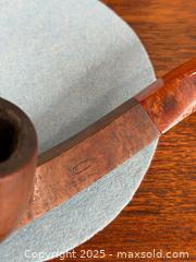 MaxSold Auction: Vintage Briar Tobacco Pipe with Curved Amber Stem (Likely Bakelite) – N&C - Hamilton (Ontario, Canada) SELLER MANAGED Estate Sale Online Auction - Gertrude Street