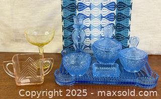 MaxSold Auction: Vintage Depression Glass - Hamilton (Ontario, Canada) SELLER MANAGED Estate Sale Online Auction - Gertrude Street