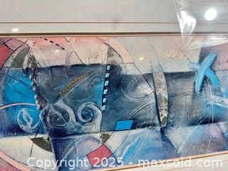 MaxSold Auction: Vintage Framed MCM Decorator Print - Hamilton (Ontario, Canada) SELLER MANAGED Estate Sale Online Auction - Gertrude Street