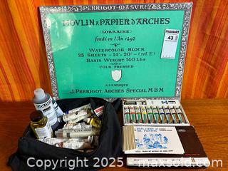 MaxSold Auction: Vintage New/Old Stock Art Supplies - Hamilton (Ontario, Canada) SELLER MANAGED Estate Sale Online Auction - Gertrude Street
