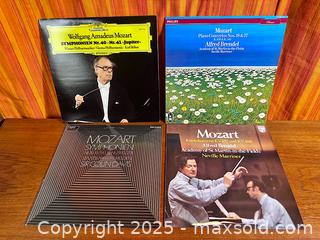 MaxSold Auction: Wolfgang Amadeus Mozart Vinyl Albums x 4 - Hamilton (Ontario, Canada) SELLER MANAGED Estate Sale Online Auction - Gertrude Street