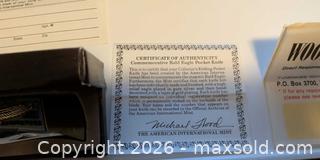 MaxSold Auction: Mixed Lot: Commemorative Pocket Cutter, Flashlight, Keychain Tools, Camo Pack - Vancouver (British Columbia, Canada) SELLER MANAGED Downsizing Online Auction - Shaughnessy Street            
