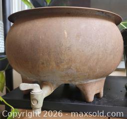 MaxSold Auction: Antique Cast Metal Cream Separator Bowl - East Cocalico Township (Pennsylvania, USA) SELLER MANAGED Downsizing Online Auction - Stevens Road                   