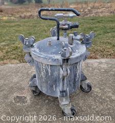 MaxSold Auction: Dan-Am SATA Paint Sprayer Pressure Tank Wheeled - East Cocalico Township (Pennsylvania, USA) SELLER MANAGED Downsizing Online Auction - Stevens Road                   