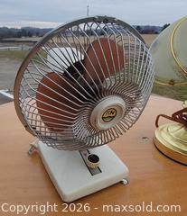 MaxSold Auction: Small Vintage Touch Lamp & Fan - East Cocalico Township (Pennsylvania, USA) SELLER MANAGED Downsizing Online Auction - Stevens Road                   