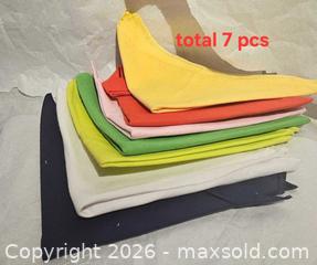 MaxSold Auction: Bandanas ( 7 pcs) - Toronto (Ontario, Canada) SELLER MANAGED Commercial Liquidation Online Auction - Revlis Crescent