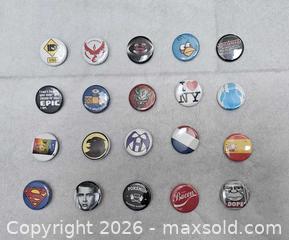 MaxSold Auction: Buttons ( 20 pcs ) - Toronto (Ontario, Canada) SELLER MANAGED Commercial Liquidation Online Auction - Revlis Crescent