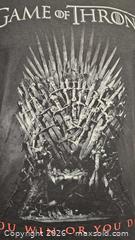 MaxSold Auction: Game of thrones T shirt  - Toronto (Ontario, Canada) SELLER MANAGED Commercial Liquidation Online Auction - Revlis Crescent