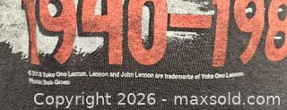MaxSold Auction: John Lennon t shirt ( people for peace) - Toronto (Ontario, Canada) SELLER MANAGED Commercial Liquidation Online Auction - Revlis Crescent