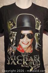 MaxSold Auction: Michael Jackson t shirt  - Toronto (Ontario, Canada) SELLER MANAGED Commercial Liquidation Online Auction - Revlis Crescent