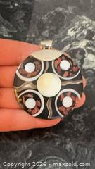 MaxSold Auction: Boho Pendant, Shell Mother-of-Pearl Inlay with Sterling Silver - Pickering (Ontario, Canada) PARTNER MANAGED Reseller Online Auction -  Granite Court