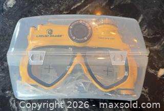 MaxSold Auction: Liquid Image Explorer Series 8.0MP Yellow Underwater Camera Mask Adult - Pickering (Ontario, Canada) PARTNER MANAGED Reseller Online Auction -  Granite Court