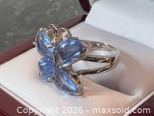 MaxSold Auction: Lovely Fancy Sterling Silver 925 Fancy Mystical Butterfly Ring  - Pickering (Ontario, Canada) PARTNER MANAGED Reseller Online Auction -  Granite Court