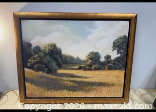 MaxSold Auction: Michael Goodwin Gallery Painting Landscape Backyard 2  Acrylic Panel Framed 2001 - Pickering (Ontario, Canada) PARTNER MANAGED Reseller Online Auction -  Granite Court