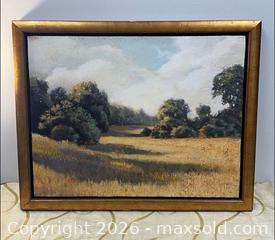 MaxSold Auction: Michael Goodwin Gallery Painting Landscape Backyard 2  Acrylic Panel Framed 2001 - Pickering (Ontario, Canada) PARTNER MANAGED Reseller Online Auction -  Granite Court