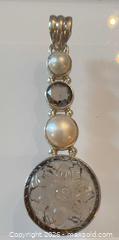 MaxSold Auction: Sterling Silver 925 Pendant with Smoky Quartz and Pearl - Pickering (Ontario, Canada) PARTNER MANAGED Reseller Online Auction -  Granite Court