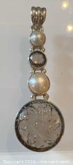 MaxSold Auction: Sterling Silver 925 Pendant with Smoky Quartz and Pearl - Pickering (Ontario, Canada) PARTNER MANAGED Reseller Online Auction -  Granite Court
