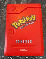 MaxSold Auction: Vintage Origional Pokedex VG cond Pokeman Collectible - Pickering (Ontario, Canada) PARTNER MANAGED Reseller Online Auction -  Granite Court