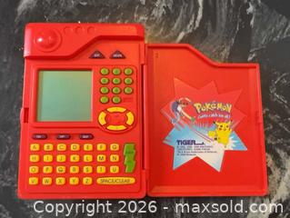 MaxSold Auction: Vintage Origional Pokedex VG cond Pokeman Collectible - Pickering (Ontario, Canada) PARTNER MANAGED Reseller Online Auction -  Granite Court