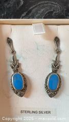 MaxSold Auction: Vintage Southwestern Style Sterling Silver 925 Turquoise Dangle Earrings - Pickering (Ontario, Canada) PARTNER MANAGED Reseller Online Auction -  Granite Court