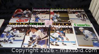 MaxSold Auction: 1970s Vancouver Canucks Game Programs — Set of 8 - New Westminster (British Columbia, Canada) SELLER MANAGED Downsizing Online Auction - Eighth Street